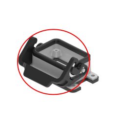 Reserve beugel voor IL-BRID behuizing 1 beugel 44.27, zwart