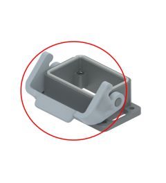 Reserve beugel voor T-Type behuizing 1 beugel 44.27, grijs