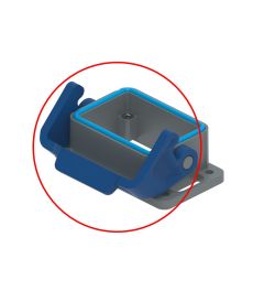 Reserve beugel voor T-Type H behuizing 1 beugel 44.27, blauw