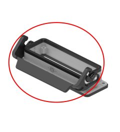 Reserve beugel voor IL-BRID behuizing 1 beugel 104.27, zwart