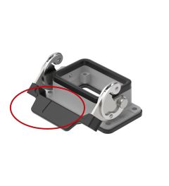 Reserve beugel voor C-Type behuizing 1 beugel 44.27, zwart