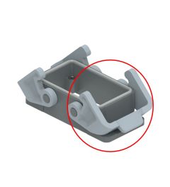 Reserve beugel voor T-Type behuizingen 2 beugels, grijs