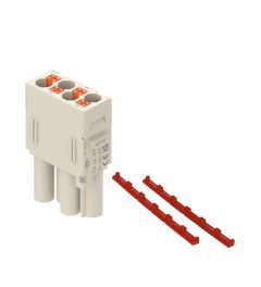 MIXO AXYR® push-in 4P, 40A, 830V, Female