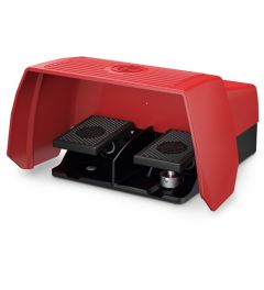 F2-SU1ZUV1DR/SU1ZUV1DR UN IP67 voetsch. 2x pedaal 2x 2NC/2NO