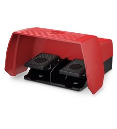 F2-U2Z/U2Z UN voetschakelaar 2xpedaal 2NC/2NO+2NC/2NO (slow)