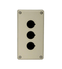 Drukknopkast 3 gaten 76mm 140mm D.60mm