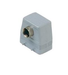 Stekkerhuis frontaal hoog C-Type, 4 nokken, M32, 104.27