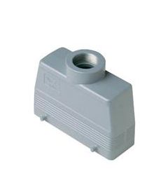 Stekkerhuis recht hoog C-Type, 4 nokken, M32, 104.27