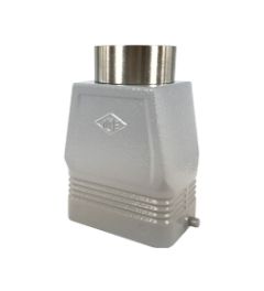 Stekkerhuis recht hoog C-Type, 2 nokken, M32, 44.27