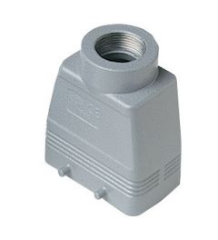 Stekkerhuis recht hoog C-Type, 4 nokken, M40, 57.27