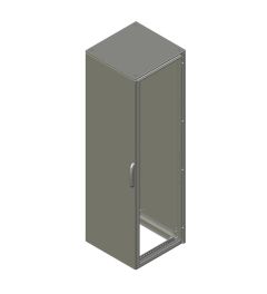 MX Vloerstaande kast 1 deur B.606mm H.2027mm D.618mm