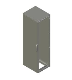 MX Vloerstaande kast 1 deur B.606mm H.1827mm D.518mm