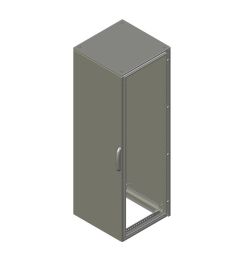 MX Vloerstaande kast 1 deur B.606mm H.1827mm D.618mm