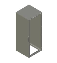 MX Vloerstaande kast 1 deur B.806mm H.2027mm D.818mm