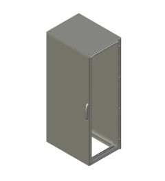 MX Vloerstaande kast 1 deur B.806mm H.1827mm D.618mm