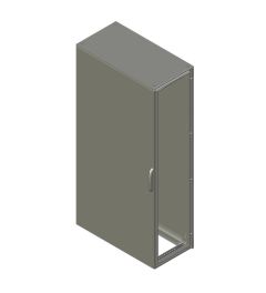 MX Vloerstaande kast 1 deur B.1006mm H.2027mm D.518mm