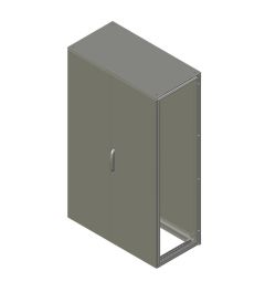 MX Vloerstaande kast 2 deuren B.1209mm H.2027mm D.618mm