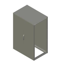 MX Vloerstaande kast 2 deuren B.1209mm H.1827mm D.818mm