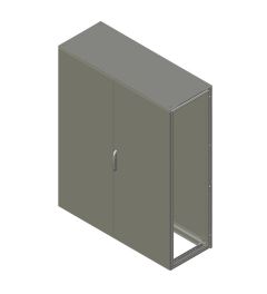 MX Vloerstaande kast 2 deuren B.1614mm H.2027mm D.618mm