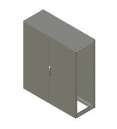 MX Vloerstaande kast 2 deuren B.1614mm H.1827mm D.618mm