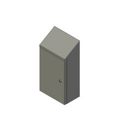 QLSE HD Wandkast B.300mm H.400(588)mm D.200mm