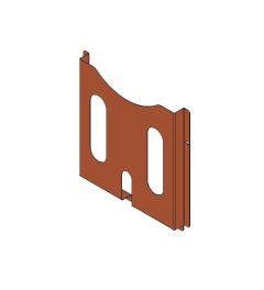 Document houder A4 ABS oranje