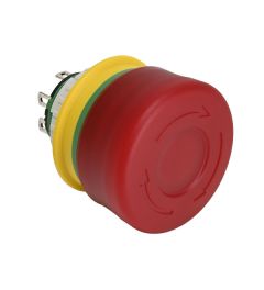 XA1E noodstop compact + led 16mm gemonitord 2NC rood