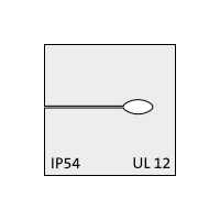 KT tele kabel tule, klein, telefoon kabel, grijs