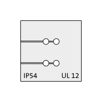 KT 4/ø2 kabel tule, klein, 4x2mm, grijs