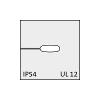 KT Tele1 - RJ12 kabel tule, klein