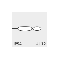 KT Tele2 - RJ10 / RJ45 kabel tule, klein