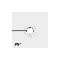 KTMBS 4-7 mm multi-range kabel tule, klein, grijs