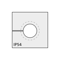 KTMBS 8-11 mm multi-range kabel tule, klein, grijs