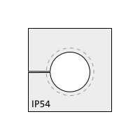 KTMBS 10-12 mm multi-range kabel tule, klein, grijs