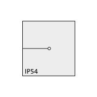 QT 1 QUICK cable grommet, small, 1-2mm, gray