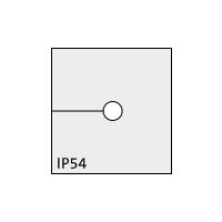 QT 3 QUICK cable grommet, small, 3-4mm, gray