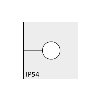 QT 6 QUICK cable grommet, small, 6-7mm, gray
