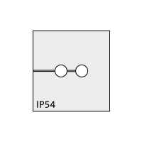 QT 2/3 QUICK cable grommet, 2x3mm, gray