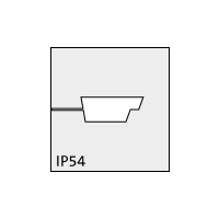 QT ASI I QUICK cable grommet, 1x ASI cable, gray