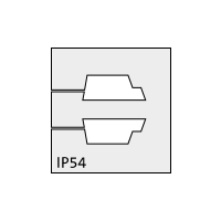 QT ASI II QUICK cable grommet, 2x ASI cable, gray