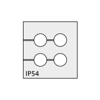 QT 4/4,5 QUICK cable grommet, 4x4.5mm, gray