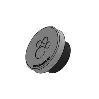 KEL-DPZ 32/ 4 cable entry plate M32, screw nut, gray