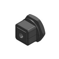 KVT 32 split cable gland M32, screw nut, black