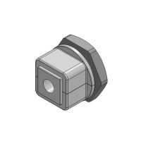 KVT 32 split cable gland M32, screw nut, gray