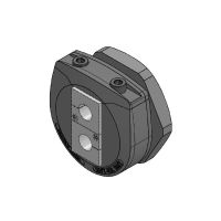 KVT-ER 50/2 2/ split cable gland M50, screw nut, black