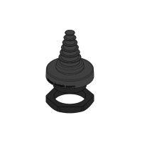 KEL-DPF 32/ 6-18 zwart kabelinvoer, 6-18mm, met moer, M32