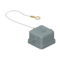 Deksel CKH-Type, 2 nokken, rubber, oog, 21.21