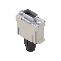 MIXO D-SUB krimp 9P, 5A, 50V, Male