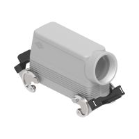 Stekkerhuis haaks hoog C-Type, 2 beugels, M32, 104.27