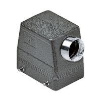 Stekkerhuis haaks hoog E-Xtreme, 4 nokken, M32, 66.40